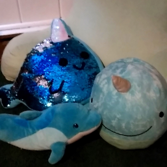 Ocean set plush 3 stuffed animals - Picture 1 of 4